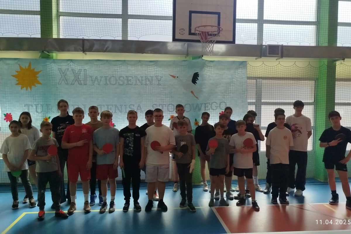 XXI Wiosenny Turniej Tenisa Stołowego