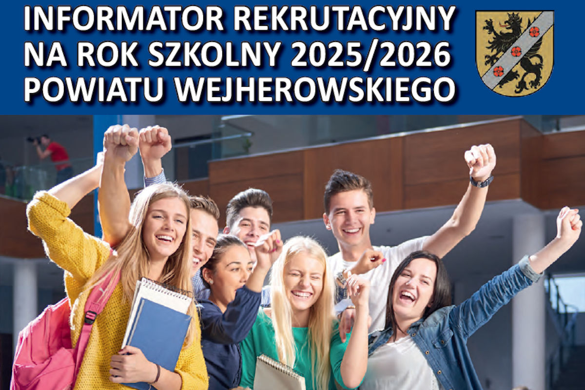 Informator rekrutacyjny na rok szkolny 2025/2026 powiatu wejherowskiego