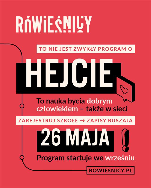 Program profilaktyczny RÓWIEŚNICY